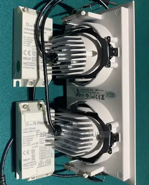 Double Downlight Slim Gimble Tiltable 2 X 9W