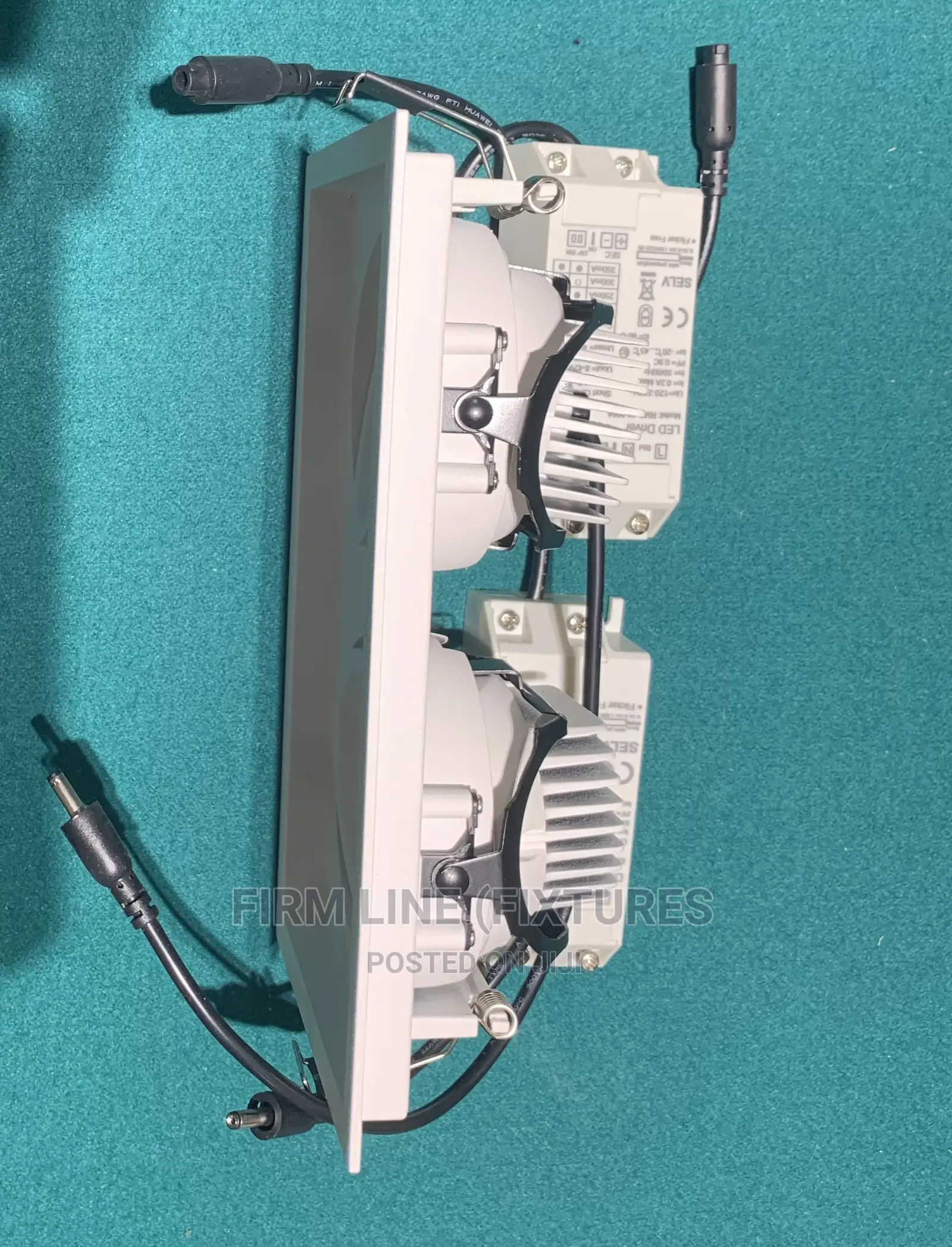 Double Downlight Slim Gimble Tiltable 2 X 9W
