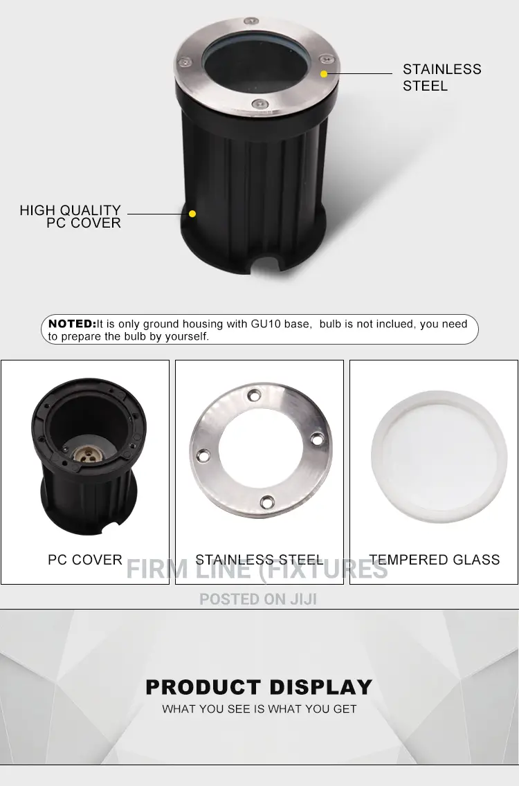 Underground Light Replaceable Gu10 LED