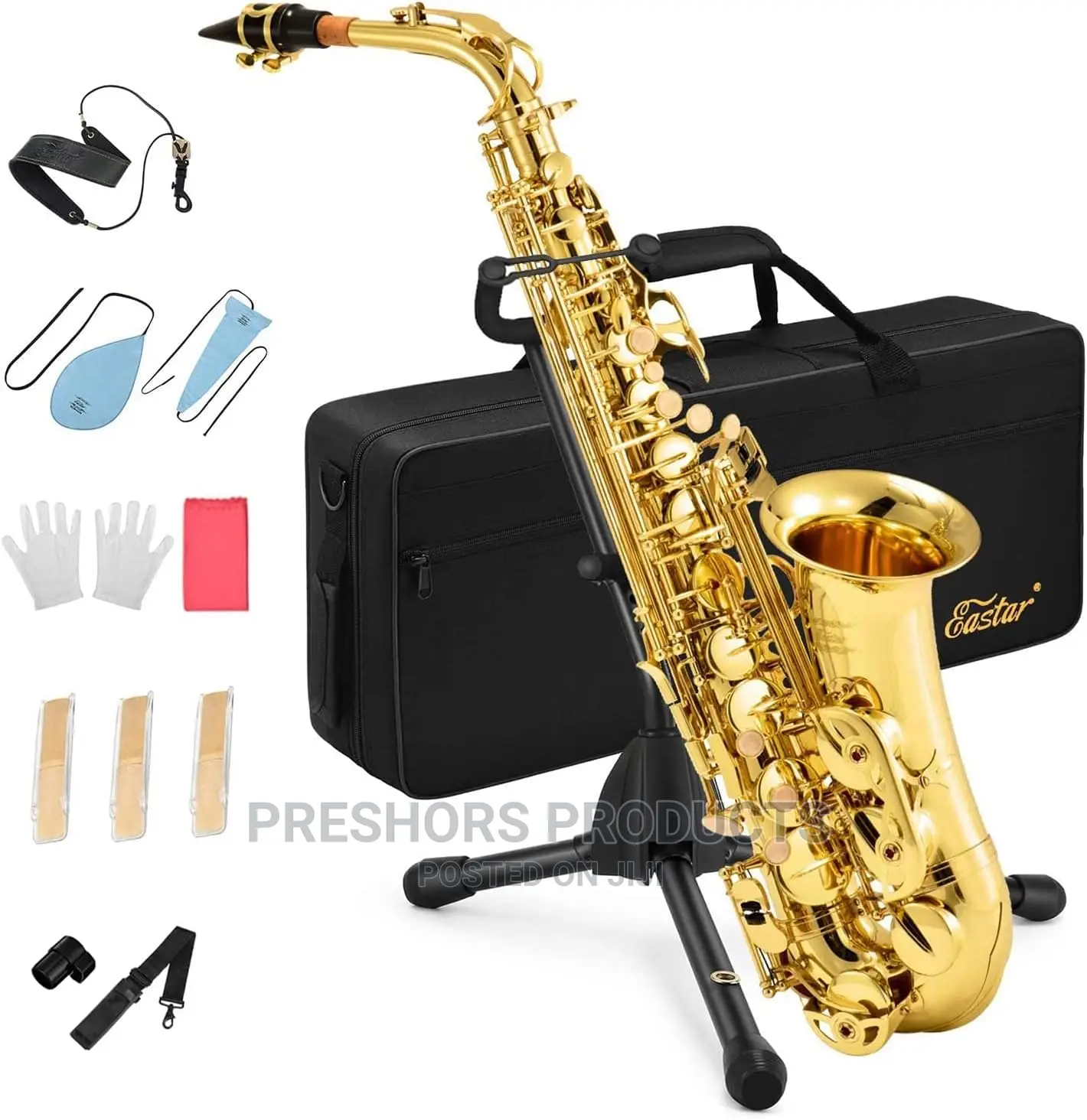 Yamaha Alto Saxophone Silver and Gold Available