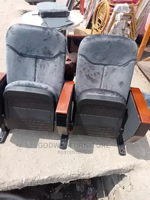 Photo - Gray Cinema Chairs