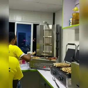 High Quality Commercial Shawarma Machine 3 Burner Gas