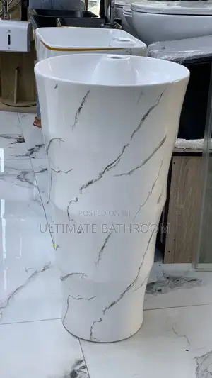 Thunder White Standing Basin For Bathroom &Dinning
