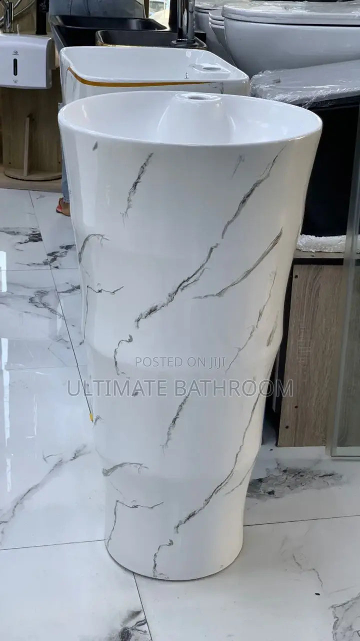 Thunder White Standing Basin For Bathroom &Dinning
