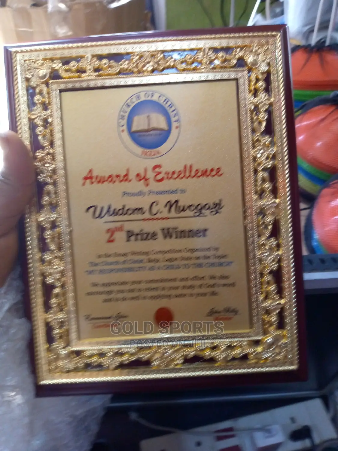 Award Plague D4