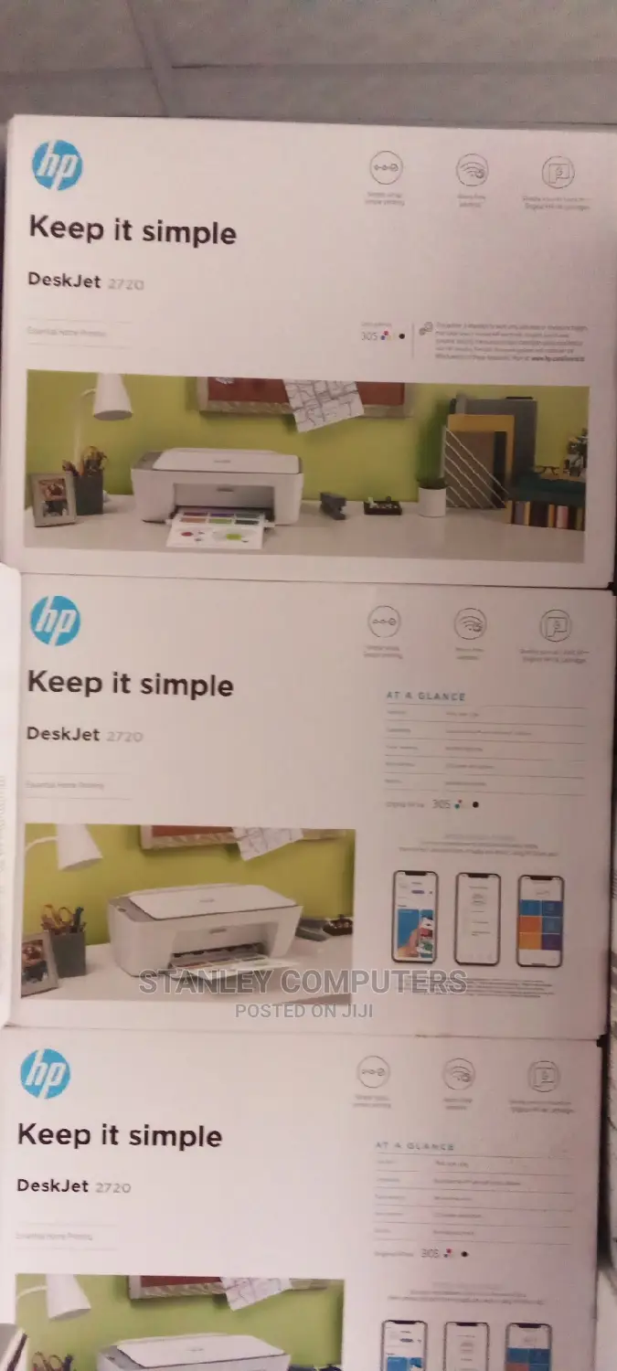 Hp Deskjet 2720 Printer With Wireless