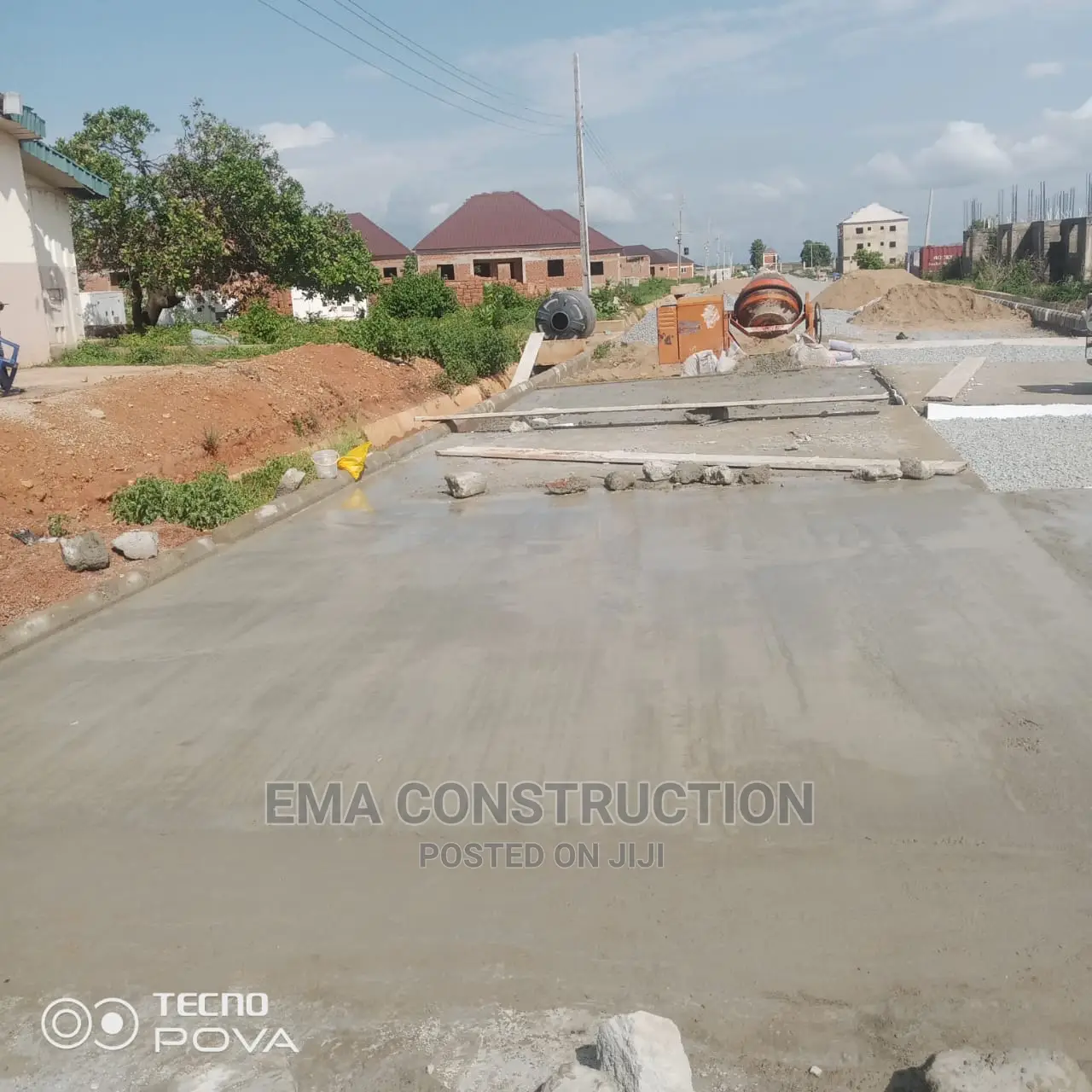 Concrete Road Pavement