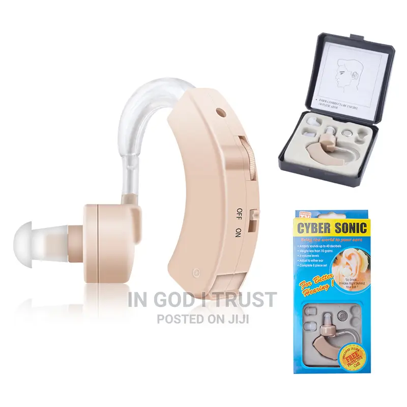 Super Mini Hearing Aid Ear Sound Amplifier Adjustable