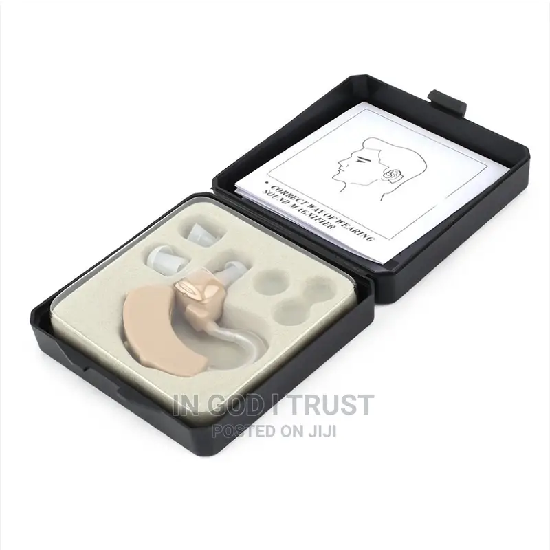 Super Mini Hearing Aid Ear Sound Amplifier Adjustable