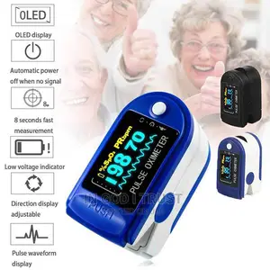 Finger Oximeter Digital Fingertip Pulse