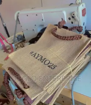 Mediym and Large Sixes Branded Jute Bags