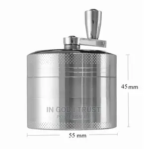 4 Layers Tobacco Grinder Aluminium