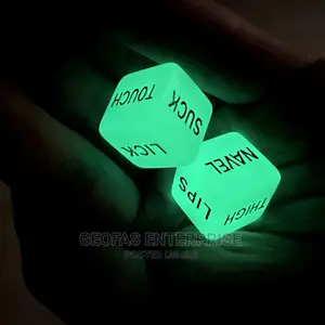 Sex Dice Couple Adult and Lovers Toy Luminous Game
