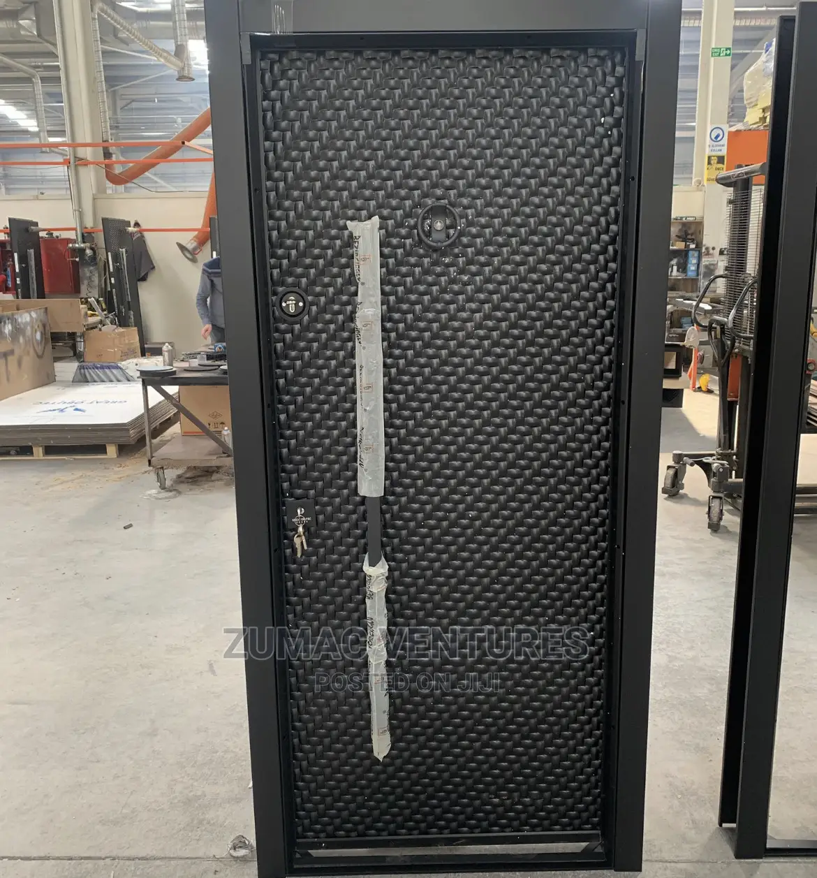3ft Black Full Metal Door. Turkish Made