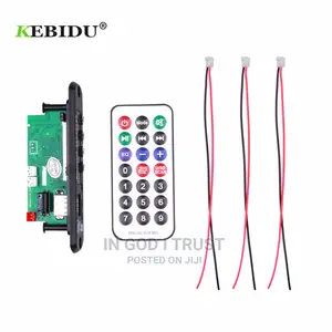 MP3 Player Decoder Board 5V 12V Bluetooth5.0 80W Amplifier