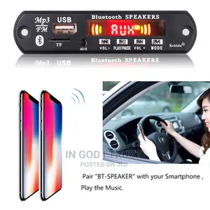 MP3 Player Decoder Board 5V 12V Bluetooth5.0 80W Amplifier