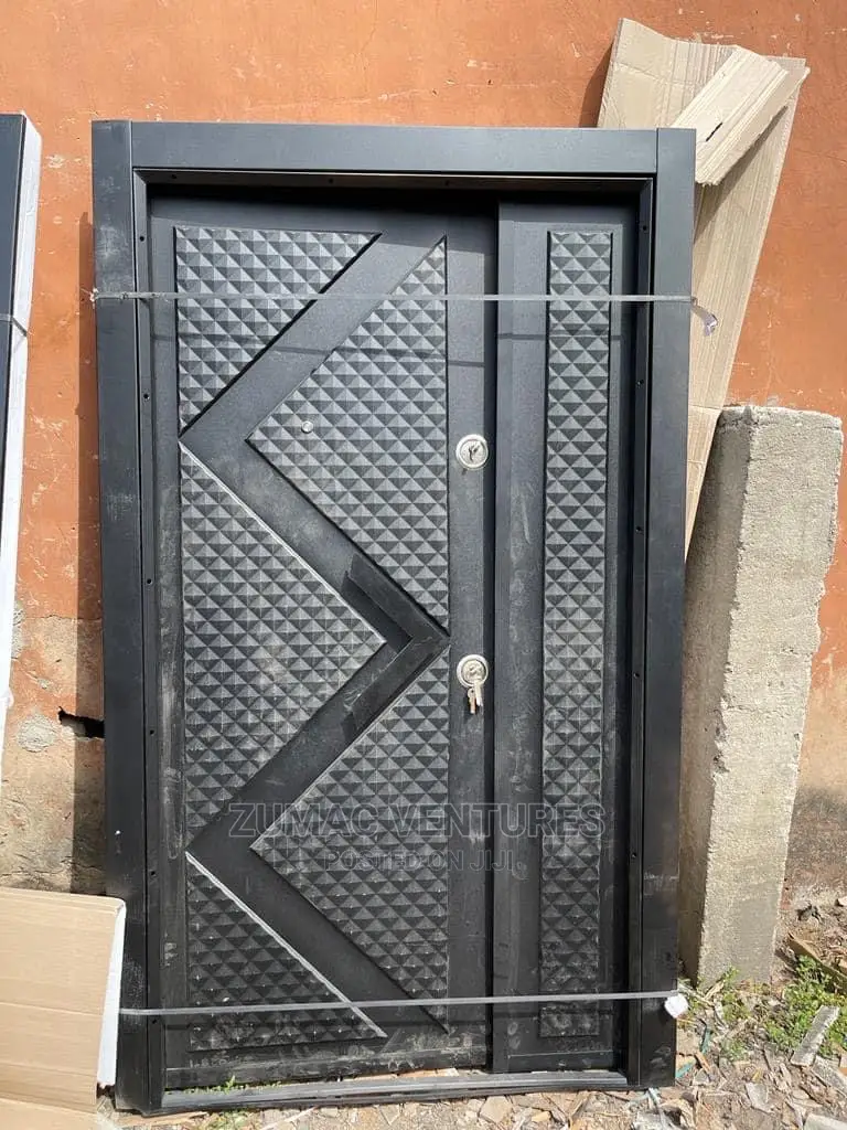 Black Turkish Made Security Door