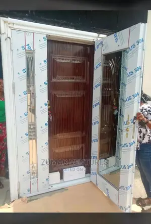 4ft Glass Door in Door.
