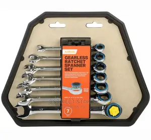 Halfords 7 Piece Gearless Ratchet Spanner Set