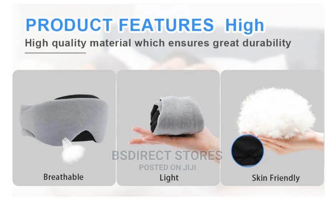 Wireless Sleep Musical Eye Mask Headphones USB Rechargeable