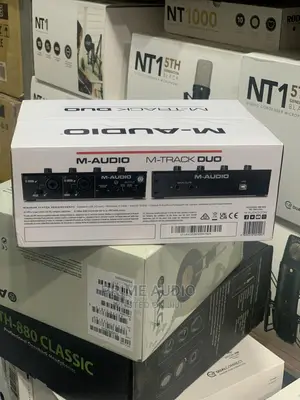 M-audio M-track Duo 2 Channel Soundcard Double Usb Interface