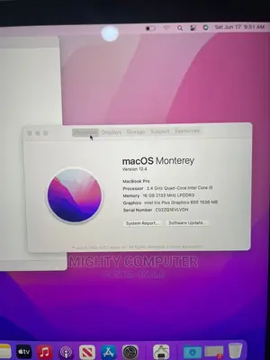 Laptop Apple MacBook Pro 2019 16GB Intel Core I5 SSD 256GB