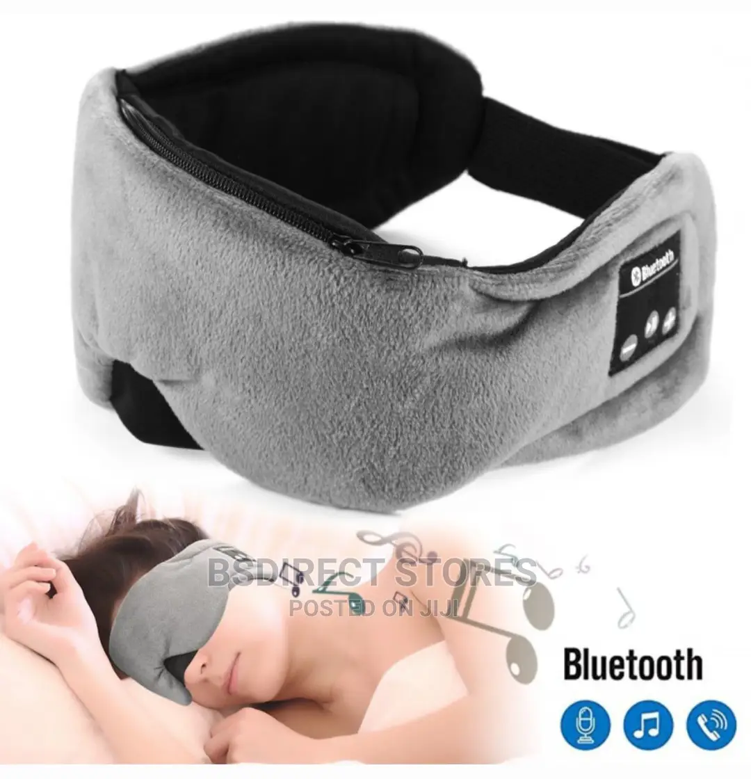 Wireless Sleep Musical Eye Mask Headphones USB Rechargeable