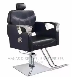 Adjustable, Footrest, And Headrest Barbing Salon Chair