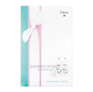 Dove Ever Blossom Radiant Duo Gift Set + Luxury Shower Puff