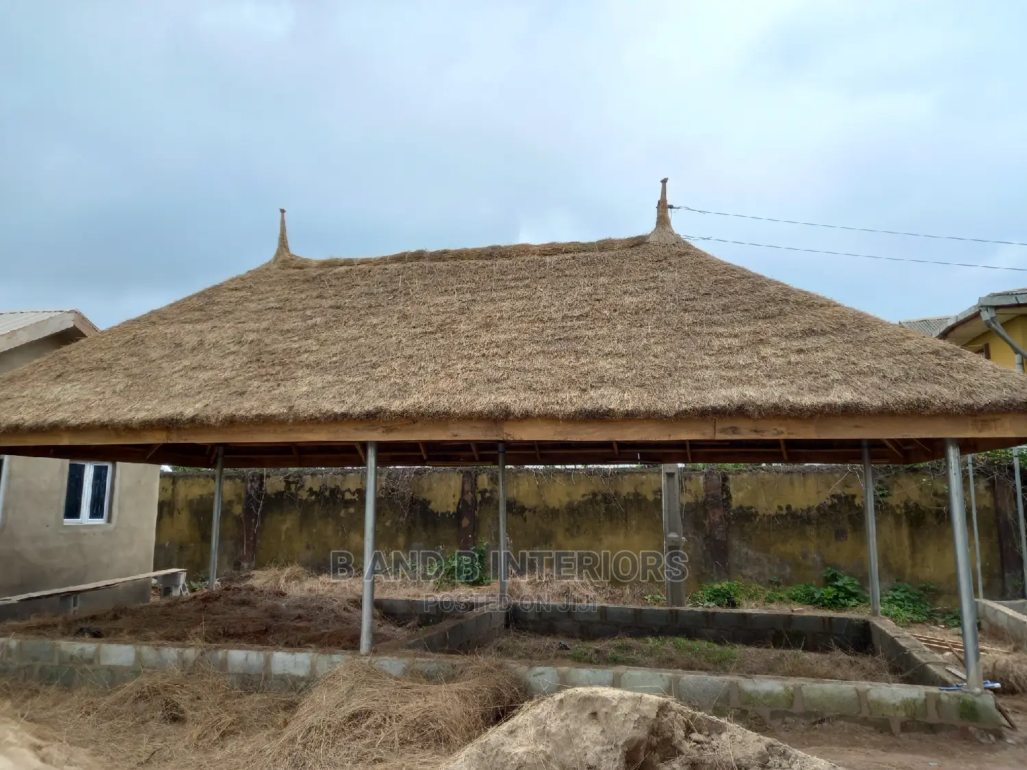 Thatch Roof or Bush Roof AND Huts
