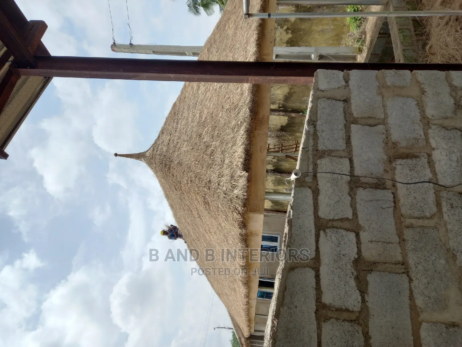 Thatch Roof or Bush Roof AND Huts