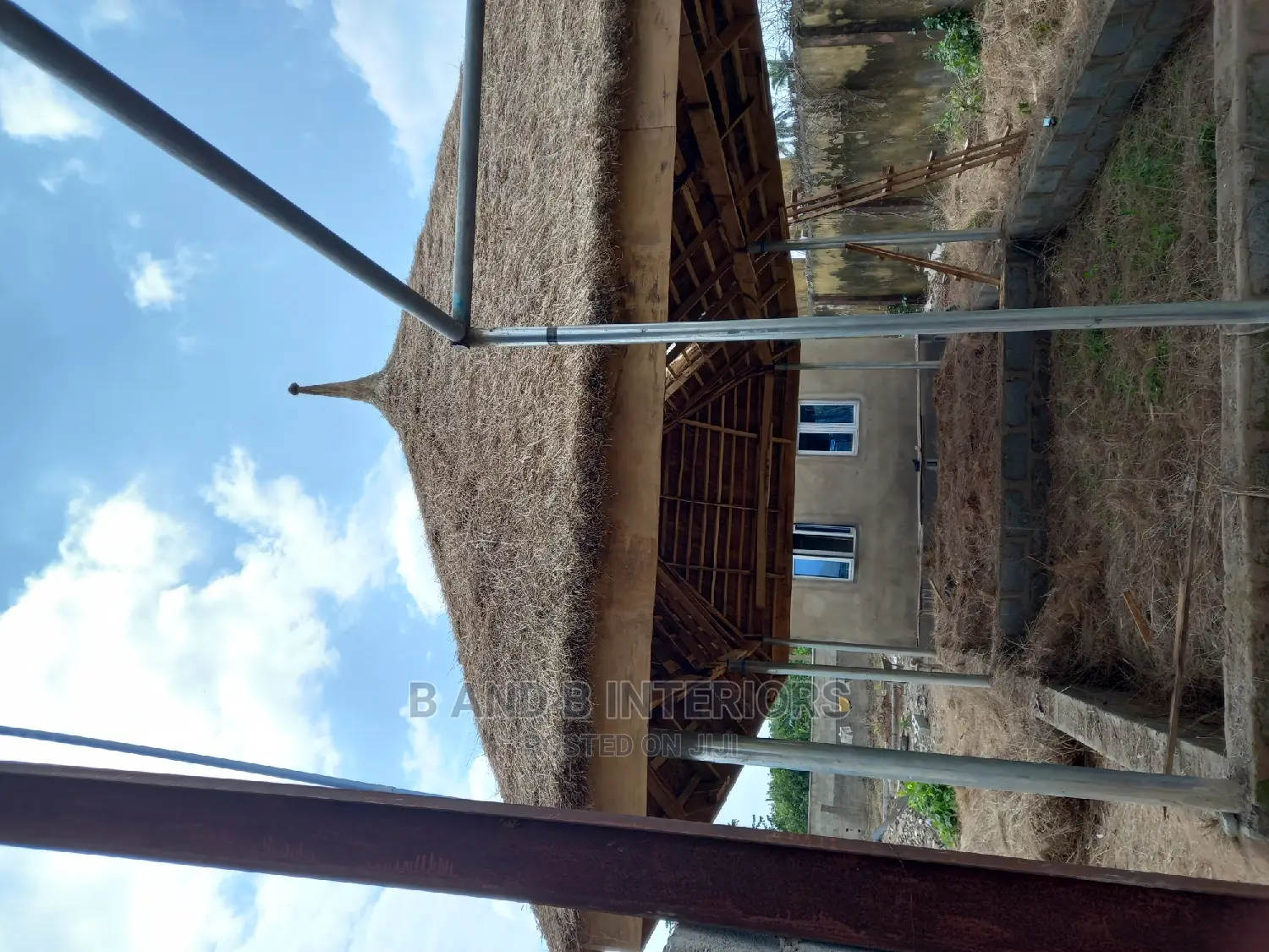 Thatch Roof or Bush Roof AND Huts