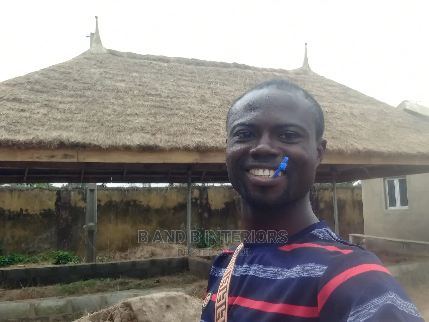 Thatch Roof or Bush Roof AND Huts