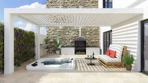 Pagola for Special Pool Area With Great Design.