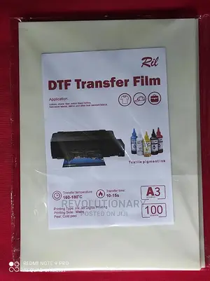 DTF Film A3, 100 Sheets Double Sided