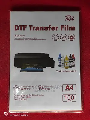DTF Film, A4 100 Sheets
