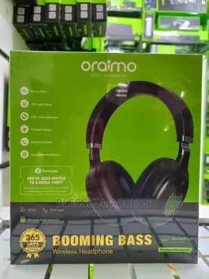 Photo - Oraimo Boompop Over-Ear Bluetooth Wireless Headphone