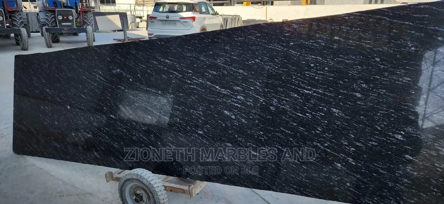 Indian Black Granite Slab