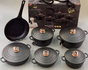 6 Pieces Luxury Granite Cookware/Pot