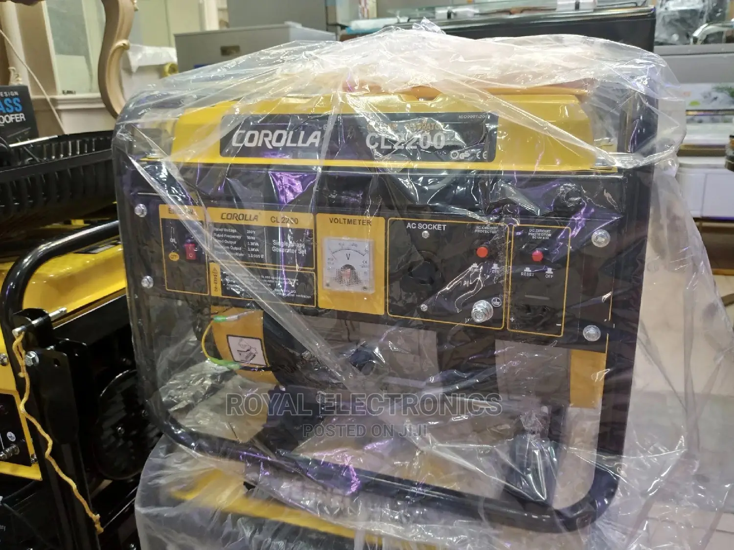 Generic Design Corolla 1kva/1.5kva Manual Generator