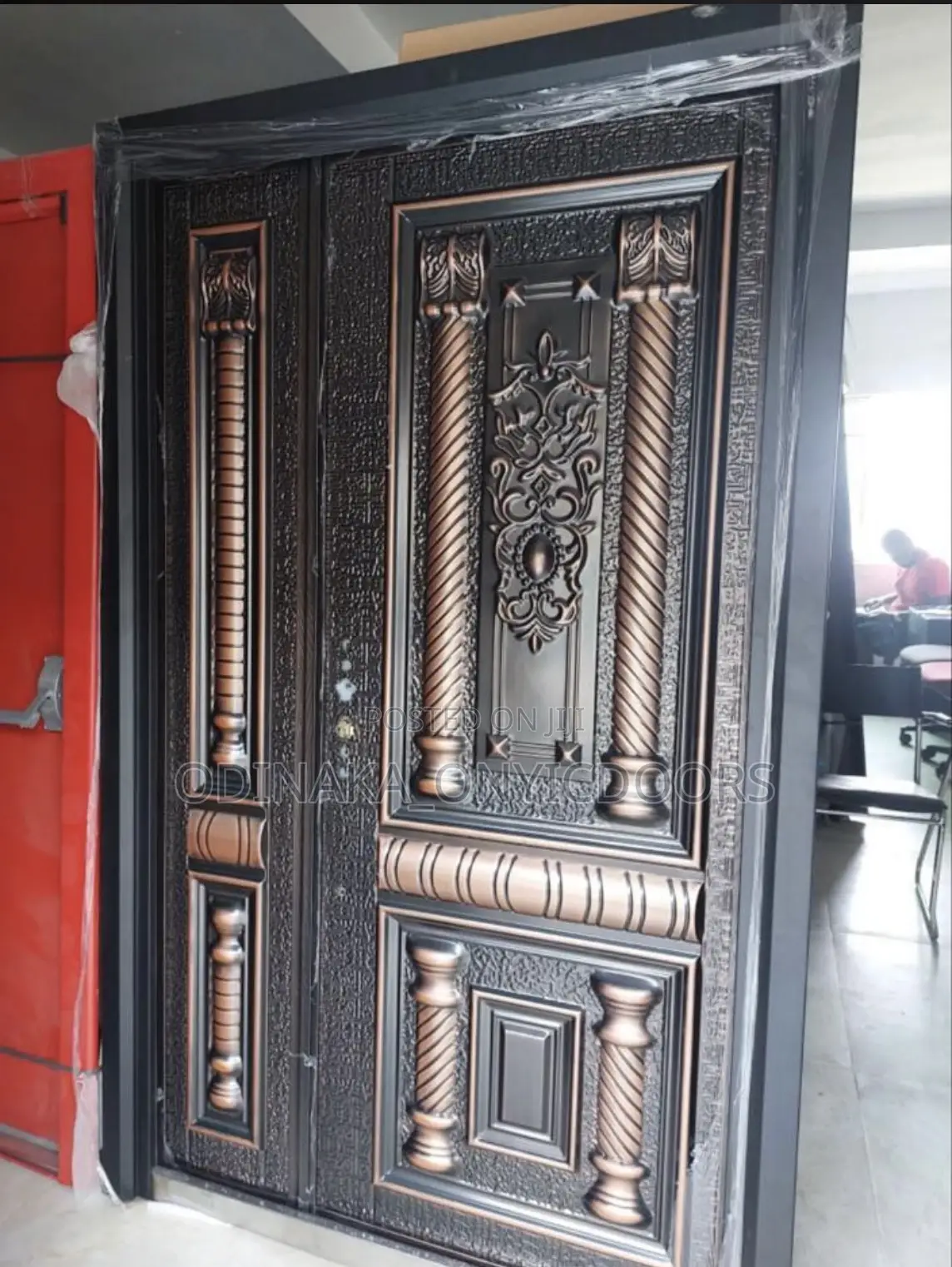 7ft by 4ft Copper Cast (Royal Pillars Design)
