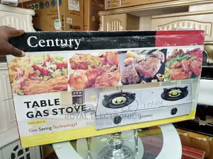 Trendy Design Century Glass Top Double Gas Burner