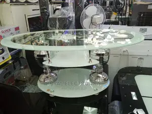 Unique Design Executive Tempered Glass Center Table