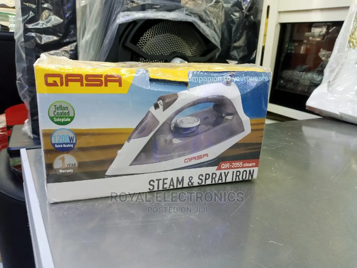 Generic Design Qasa Steam Spray Iron