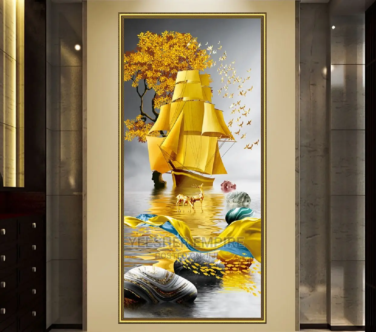Big Size Sticker Wall Frame