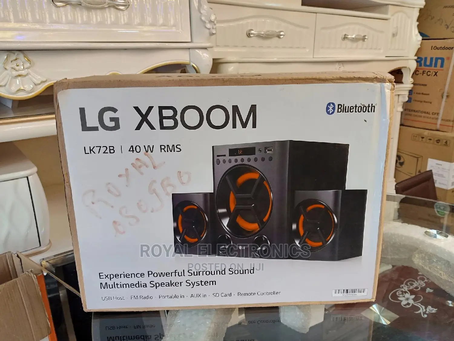 World Class LG XBOOM(LK72B)Speaker System