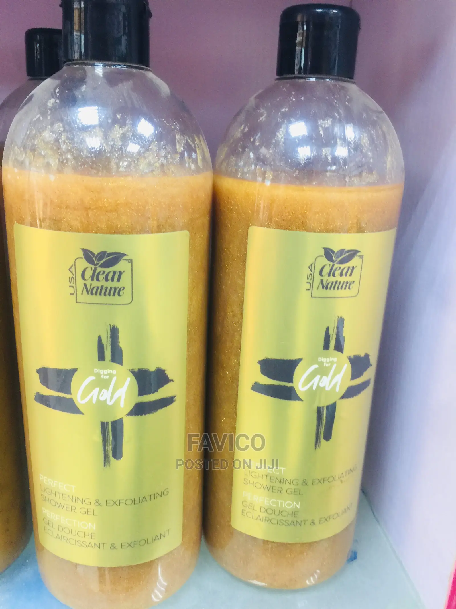 Clear Nature Gold Shower Gel