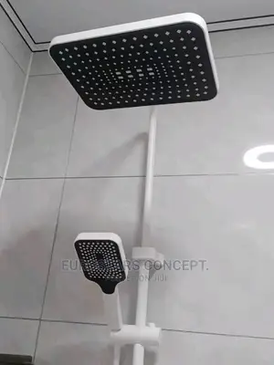 White Quality Shower