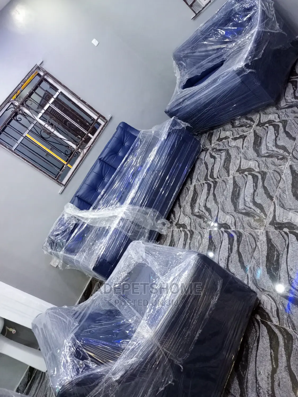Complete Set Of Leather Sofas For Sale