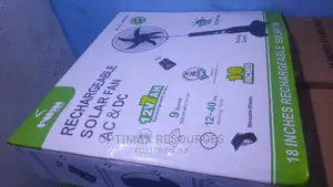 18inch Solar Standing Fan